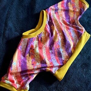 Handmade lounge crop top 3/6 months